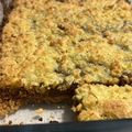 El cooksnap de Cami Coria cuando hizo Torta crumble de coco y dulce de leche.