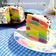 Cooksnap dari LilBie untuk resep Rainbow Checkerboard   Cake