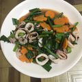 Cooksnap của Thành Nam khi họ làm theo món Mực ống xào cần tỏi