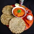 Sapana Kanani's cooksnap of when they made રીંગણા નો ઓરો.