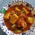Puja Shaw's cooksnap of when they made ইয়েলো ক্যাপ্সিকাম পনির (Yellow capsicum paneer recipe in Bengali).