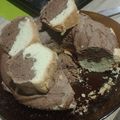 El cooksnap de mica cuando hizo Bizcochuelo marmolado sin leche.