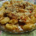 El cooksnap de Debora Zanni cuando hizo Ñoquis de calabaza con salsa de verdeo.