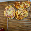 Liu Jjahua 的 #氣炸烤箱 手作pizza 🍕 薄餅pizza 🍕 #夏威夷披薩 cooksnap