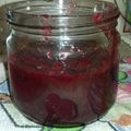 El cooksnap de Karen Prates cuando hizo Mermelada de ciruela.