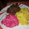 El cooksnap de KAREN MORALES cuando hizo Carne de res al vino tinto, miel y mostaza.
