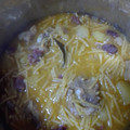 El cooksnap de vanessa Lv cuando hizo Fideos a la cazuela con costillas de cerdo.