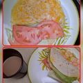 El cooksnap de Jacky Rosado cuando hizo Volteado de huevo y vegetales.
