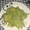 El cooksnap de Jorge Alvez cuando hizo Penne Rigate con crema de espinacas.