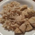 Cooksnap από Νικολέτα στη συνταγή Κοτόπουλο στήθος αλά κρεμ με ρύζι