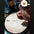 El cooksnap de Natalia cuando hizo “Empanada” (tarta) gallega.
