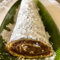 El cooksnap de Teresa cuando hizo Pionono relleno de dulce de leche.