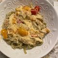  B’s Messy Kitchen 's cooksnap of when they made Spiced Cajun Chicken Pasta.