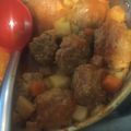 El cooksnap de Alejandra Morcate cuando hizo Albondigas con papas y zanahoria😋😋.