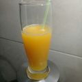 El cooksnap de Mirna Lucia cuando hizo Jugo fusión de tomate de árbol y mango.