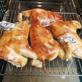 El cooksnap de Victor cuando hizo Cochinillo al horno.