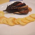 El cooksnap de Maria Rosa Rodriguez Sanchez cuando hizo Berenpizza: mini pizzas de berenjena con mozzarella, tomate y bacon🧡.