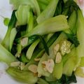 劉興偉 的 清炒青江菜 cooksnap