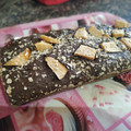 El cooksnap de natalia cuando hizo Budín de algarroba, nueces y arándanos.