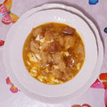 El cooksnap de ISA cuando hizo Sopa castellana.