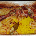 El cooksnap de Luis Felipe Alanzor cuando hizo Pierna y paletilla de cordero al horno 😋😋😋.