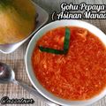 Cooksnap dari Cassalover ( AyuCIMO ) untuk resep Gohu Pepaya (Asinan) Manado