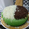 Cooksnap dari Viska Dwi Septia untuk resep Bolu Pandan Kukus Simple
