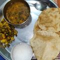 Shiva Sharma's cooksnap of when they made Sunday Wale Poori Aloo.