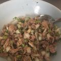 El cooksnap de Katherin Mejía cuando hizo Atún fresco con ajÍ.