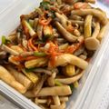 รูป Cooksnap ของ piyaapiyawan เมื่อเขาทำ "เห็ดนางฟ้าภูฐานผัดน้ำมันหอย" 🍄 Bhutan Oyster Mushroom Stir Fry