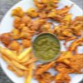 Trupti mankad's cooksnap of when they made મિક્સ ભજીયા (Mix Bhajiya Recipe In Gujarati).