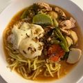 Cooksnap Sucilia semasa beliau membuat Mi Bandung.