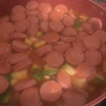 El cooksnap de Adry Yañez cuando hizo Calabacitas a la mexicana.
