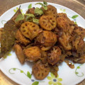Vandana Johri का कुकस्नैप जब उन्होंने कमल ककड़ी की सब्जी (lotus stam dry sabji recipe in Hindi) बनाया था।