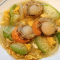 王遠貞 的 燜絲瓜-簡單料理 cooksnap