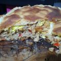 El cooksnap de Johana Morat cuando hizo Tarta de atún y cebolla.