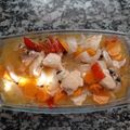 El cooksnap de Silvina Luz cuando hizo Pollo al escabeche.