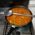 El cooksnap de Jose cuando hizo Paella con pollo y jengibre.