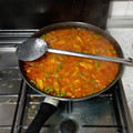 El cooksnap de Jose cuando hizo Paella con pollo y jengibre.