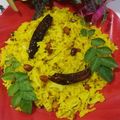 Harsha Gohil's cooksnap of when they made લેમન રાઈસ (Lemon Rice Recipe In Gujarati).