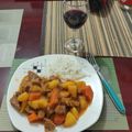 El cooksnap de Oscar Cuevas cuando hizo Goulash de carne con zanahoria 🥕 y mazorca 🌽🤍.