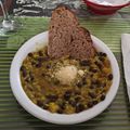 El cooksnap de Maju Perez Marfil cuando hizo Guiso de arroz con porotos negros.