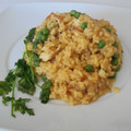 El cooksnap de Mireia Martínez cuando hizo Risotto de cabracho y gambitas.