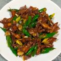 Cooksnap dari Made Sri Rahayu untuk resep Tumis cumi asin cabai hijau🦑
