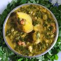 Shanthi's cooksnap of when they made மாங்காய் முருங்கை கீரை சாம்பார் mango drumstick leaves recipe in tamil.