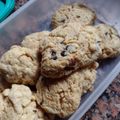 El cooksnap de gracemoriconi13 cuando hizo Galletas / cookies de mantequilla de maní y chips.