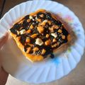 Hadia Anwar 's cooksnap of when they made Mango chocolate Brownie.