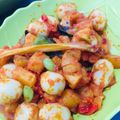 Cooksnap dari rzqrzq untuk resep Kentang telur puyuh balado