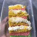 Cooksnap dari layla fitri untuk resep Rainbow Cake Kukus🌈