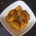 Chandra kamdar का कुकस्नैप जब उन्होंने दम आलू (dam aloo recipe in hindi) बनाया था।